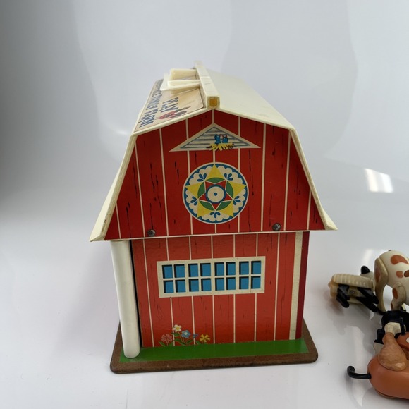 Vintage 1967 Fisher-Price Little People Play Family Farm Set - Picture 7 of 11